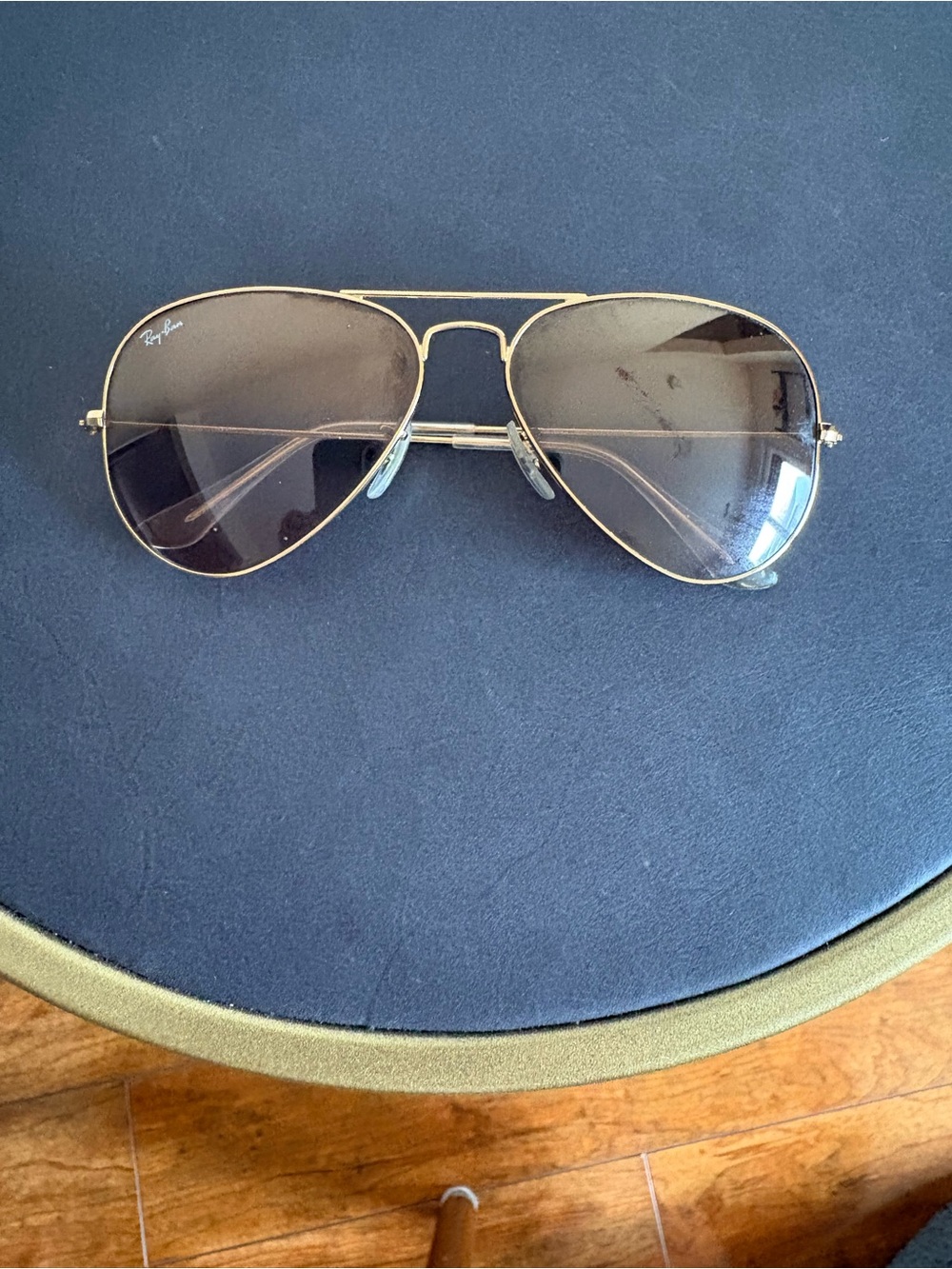 Ray-Ban Aviator Sunglasses - Gold Frame with Brown Lenses